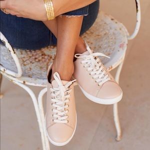 Sezane jack nude leather sneakers EU 40 US 9